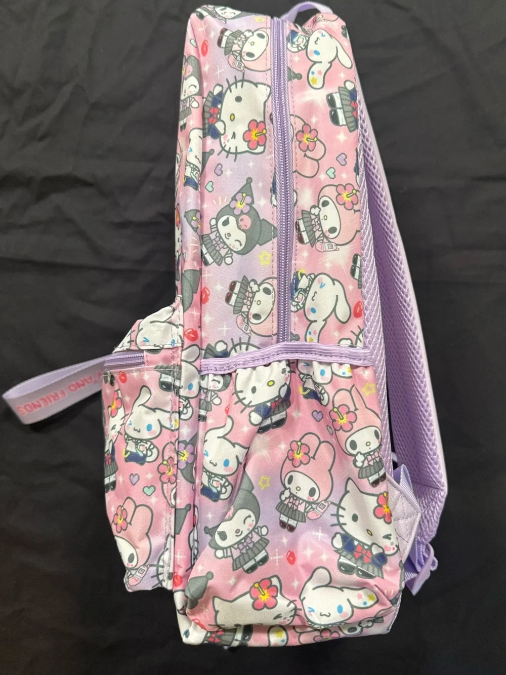 Sanrio Hello Kitty and Friends Kuromi My Melody Kogyrau 17” Backpack | NWT
